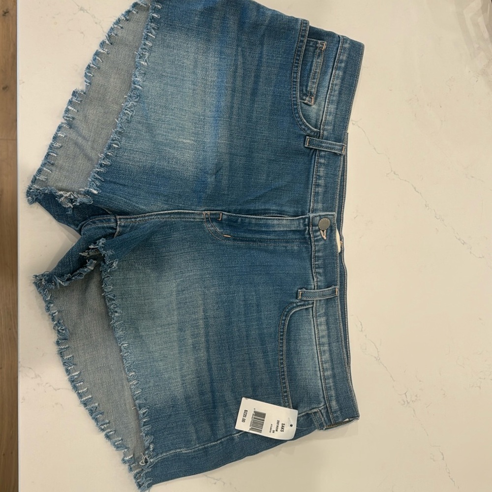 L’Agence denim shorts size 34